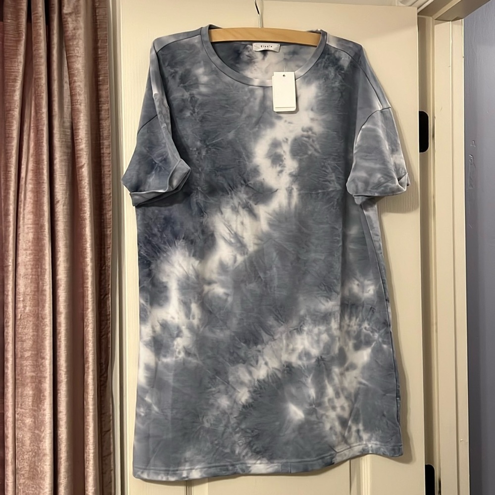 Nordstrom rack Elodie tie dyed short sleeve dress xl